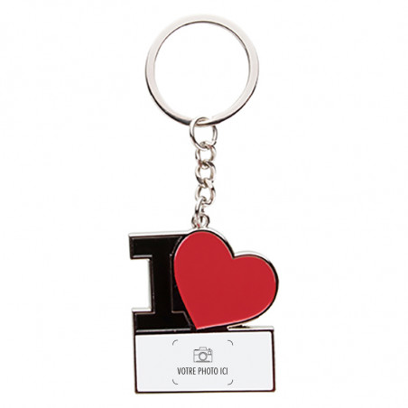 porte clé coeur rouge personnalisable porte clé coeur rouge personnalisable