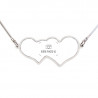 Collier coeur long