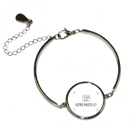 Bracelet  photo rond