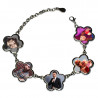 Bracelet fleurs à personnaliser