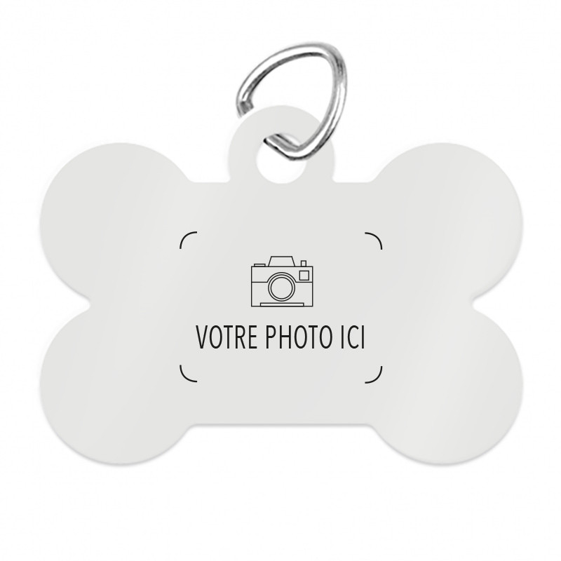 Médaille pour chien à personnaliser - Photo sur médaille chien