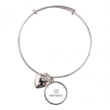 bracelet rond coeur personnalisé bracelet rond coeur personnalisé