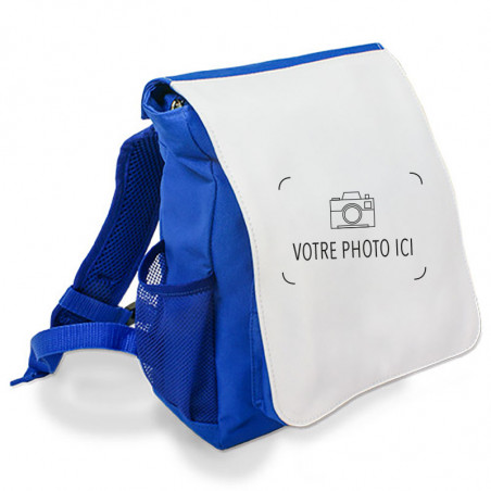 Sac à dos bleu enfant personnalisé Sac à dos bleu enfant personnalisé