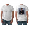 Tee shirt homme avec photo recto et verso