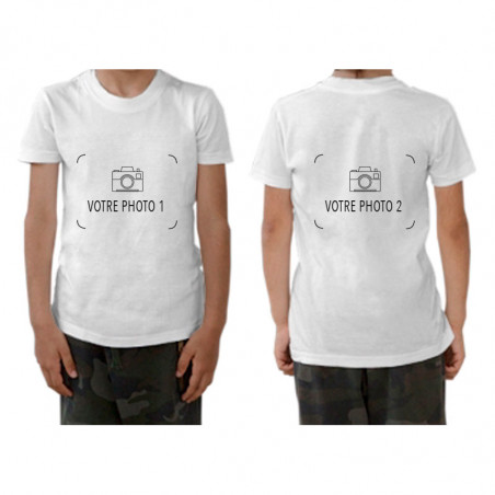 T-shirt personnalisé enfant-Expédition 24h