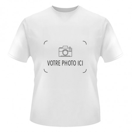 Tee shirt sport photo personnalisé