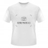 Tee shirt sport photo personnalisé