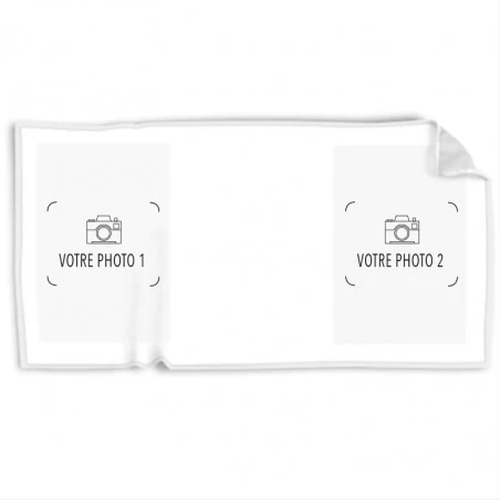 Serviette coton blanche 50x100cm