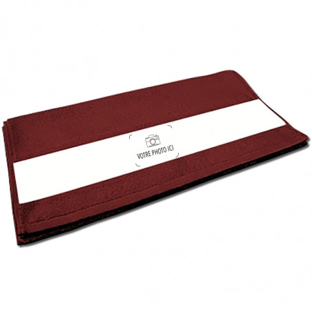 Serviette marron photo