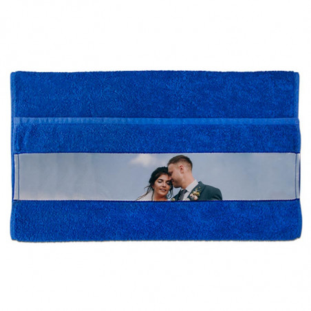 Serviette bleu marine Serviette bleu marine
