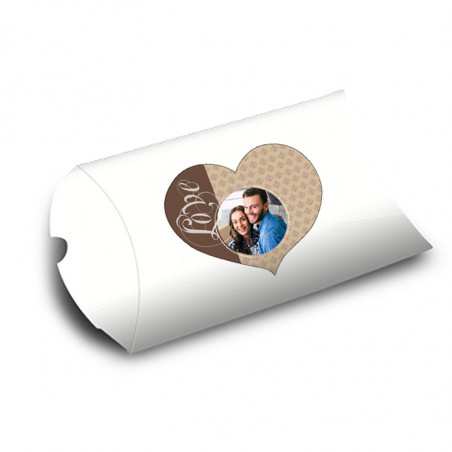 Boite puzzle blanche photo