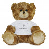 Peluche ours brun personnalisable