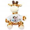 Peluche girafe personnalisée