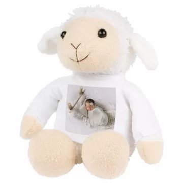 Peluche mouton personnalisé
