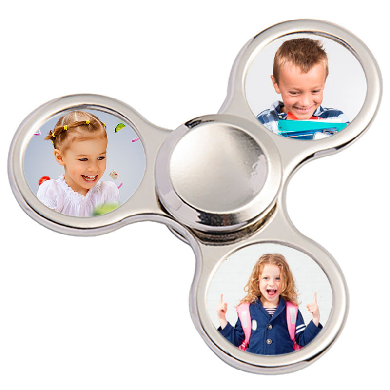 Hand Spinner avec impression 3 photos