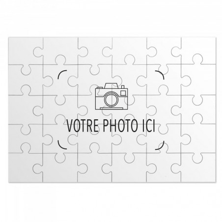 Puzzle en bois 30 pièces à personnaliser