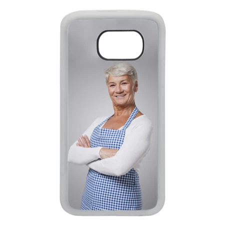 Coque samsung galaxy S6 blanc