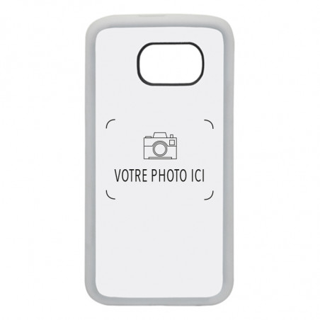 Coque samsung S6 blanc