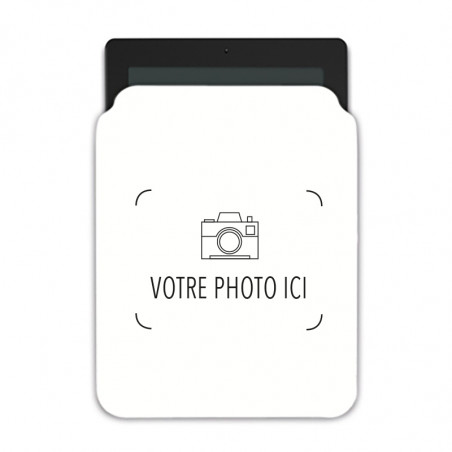 Housse tablette avec photo personnalisée