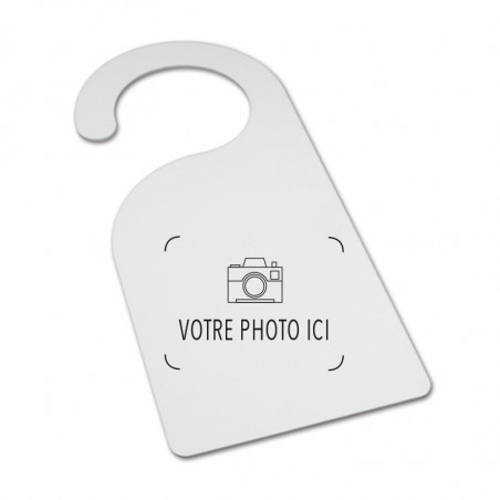 accroche porte photo personnalisé