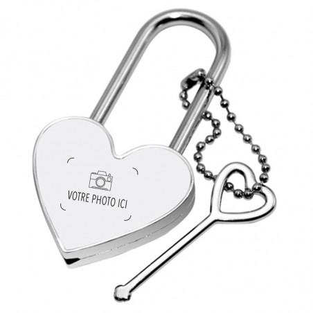 Cadenas coeur personnalisable