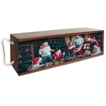 Boite bouteille en bois photo Boite bouteille en bois photo