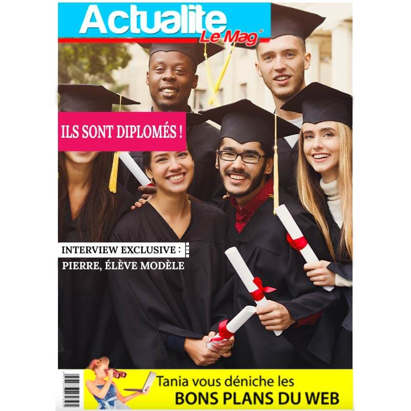 Fausse une de magazine actualité