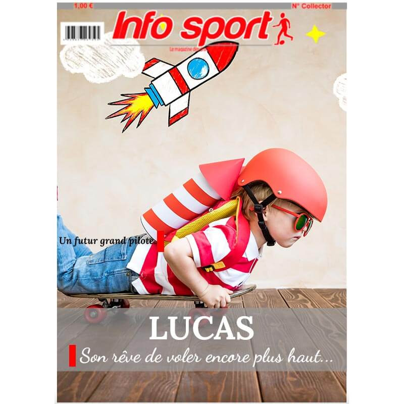 Une magazine sport personnalisée