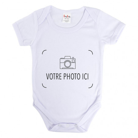 Body bébé avec photo Body bébé avec photo
