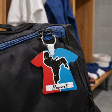 Porte clé tee-shirt photo