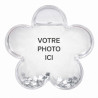 Boule à neige photo fleur à personnaliser