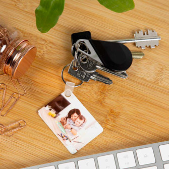 Porte-clés customisés avec une ou plusieurs photos Porte-clés customisés avec une ou plusieurs photos