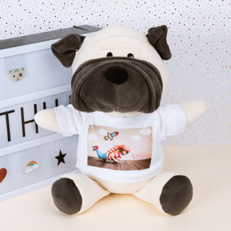 Peluches personnalisables avec tee shirt imprimé photo Peluches personnalisables avec tee shirt imprimé photo