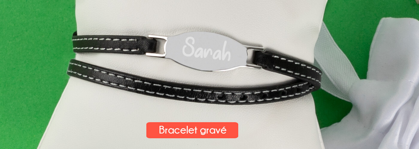 Bracelet gravé